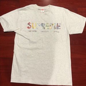 Supreme Rocks Tshirt SS18 Size Medium
